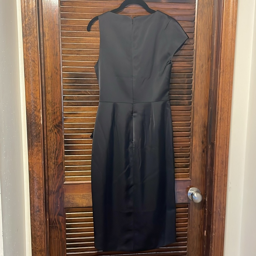 NWT Theia Black Makena Cocktail Dress - Picture 13 of 13